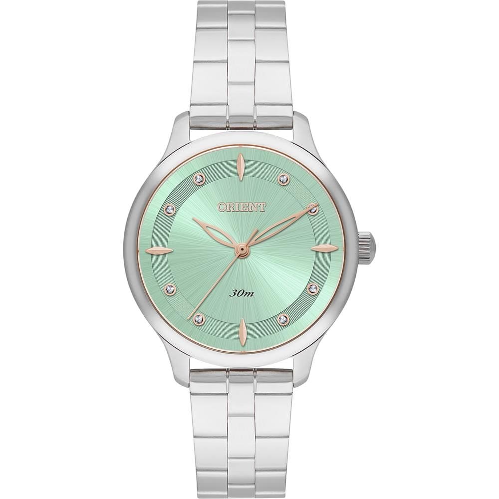 Relógio Orient Feminino Ref: Fbss0147 F1sx Casual Prateado