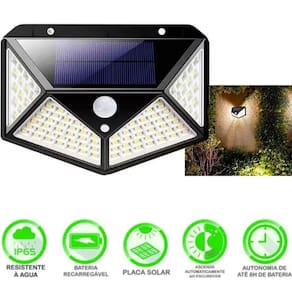 Luminária De Parede Sem Fio Design Moderno