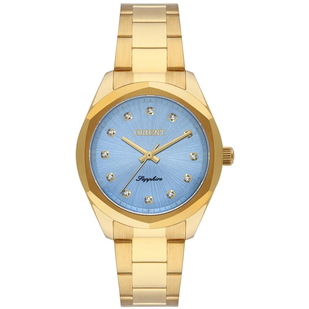 Relógio Orient Feminino Ref: Fgss0236 A1kx Casual Dourado