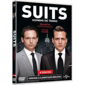 Dvd Suits - Homens De Terno - 4ªtemporada - 4 Discos
