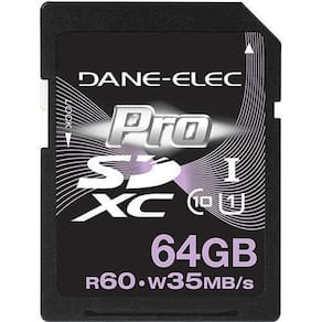 Cartão Sdxc 64Gb Dane-Elec Pro Classe 10