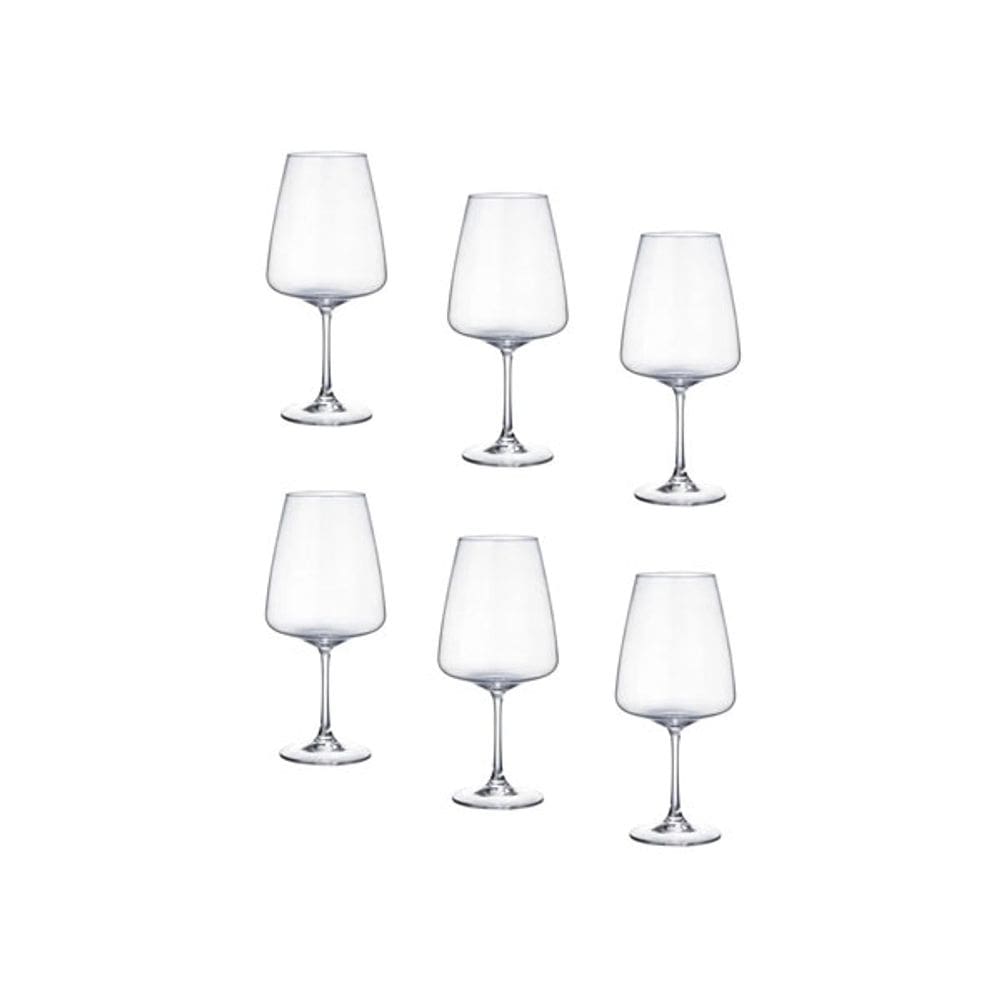 Taça para Vinho de Cristal Corvus 750ml 6 Peças Bohemia