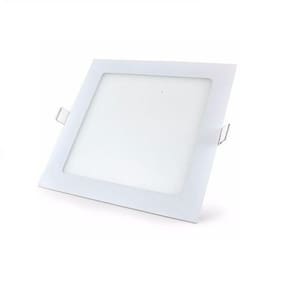 Painel Led Embutir Lux 22X22Cm 18W 3000K Quadrado Bivolt