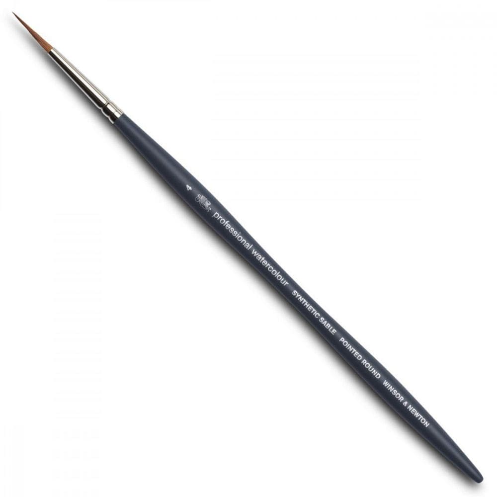 Pincel Pointed Round Winsor E Newton Professional Nº 4