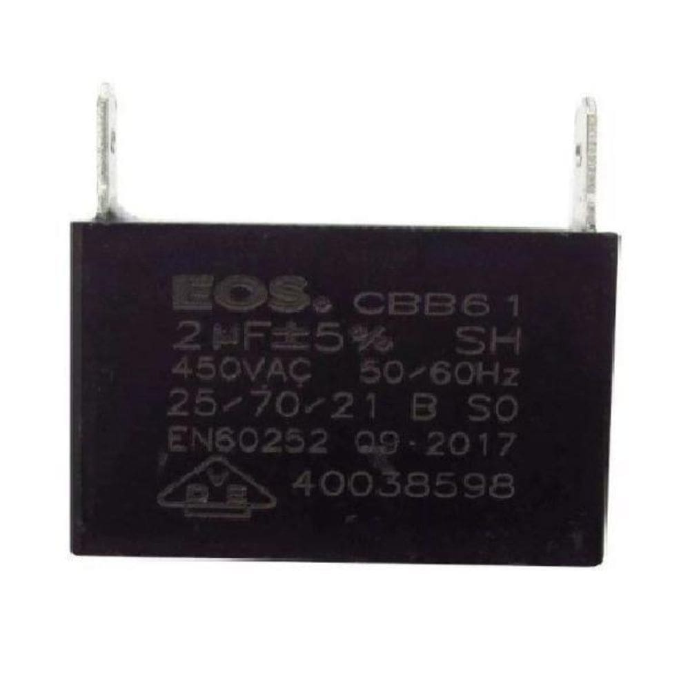 Capacitor Tipo Caixa 2 Mf D10222 Eos