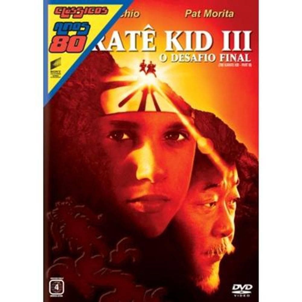 DVD Karatê Kid 3 O Desafio Final - Ralph Macchio Pat Morita
