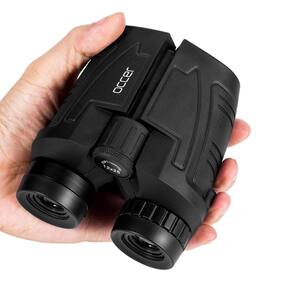 Binóculos occer 12x25 compactos impermeáveis para adultos e crianças