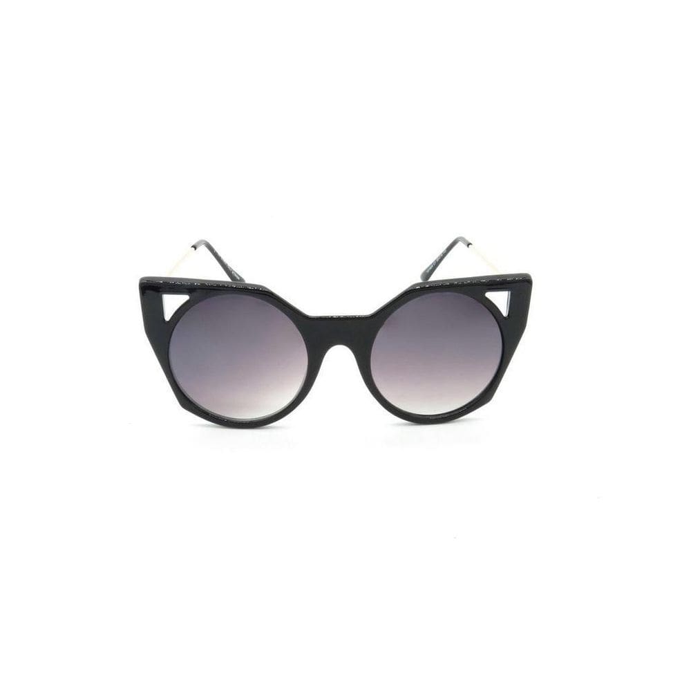 Óculos Solar Preto Com Dourado E Lente Degrade - Yd1834C1