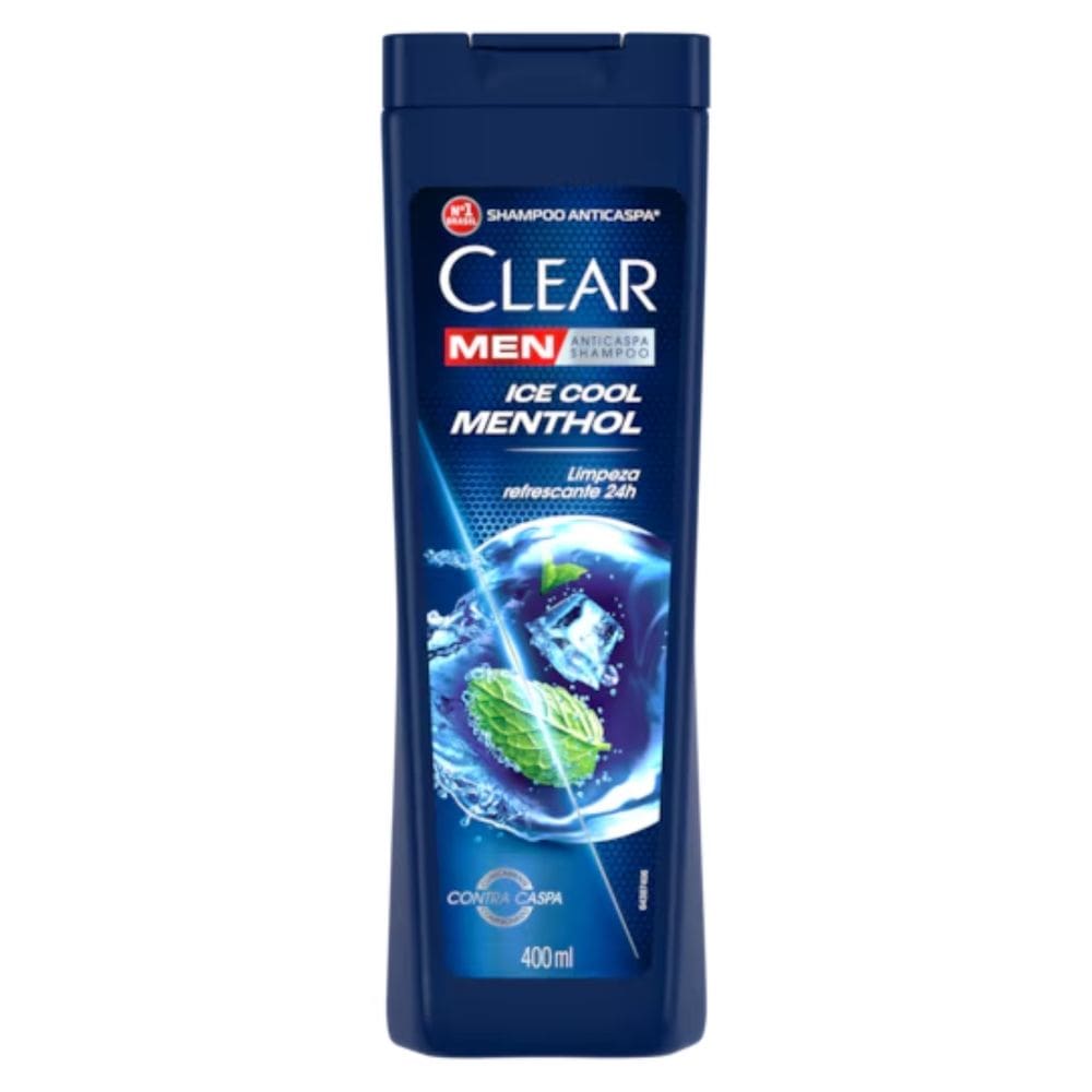 Shampoo Ice Cool Mentol Clear 400ml