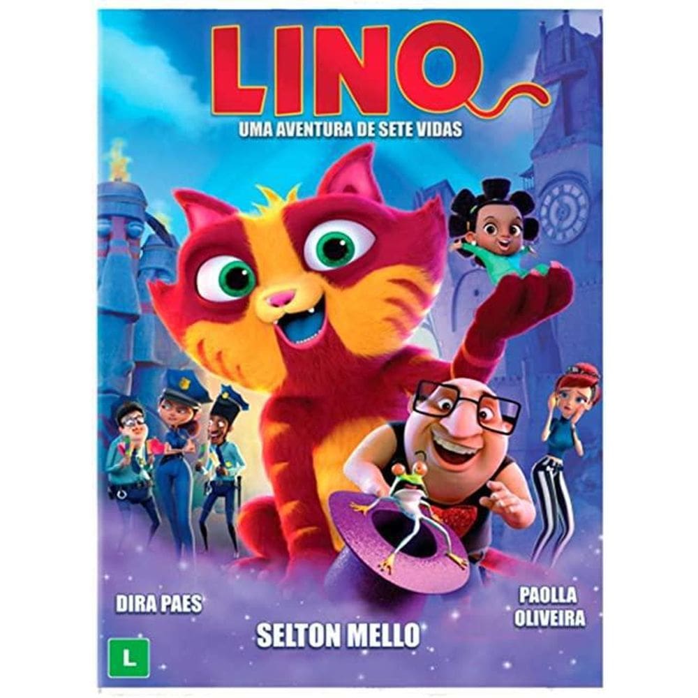 Dvd Lino - Uma Aventura De Sete Vidas  Filme