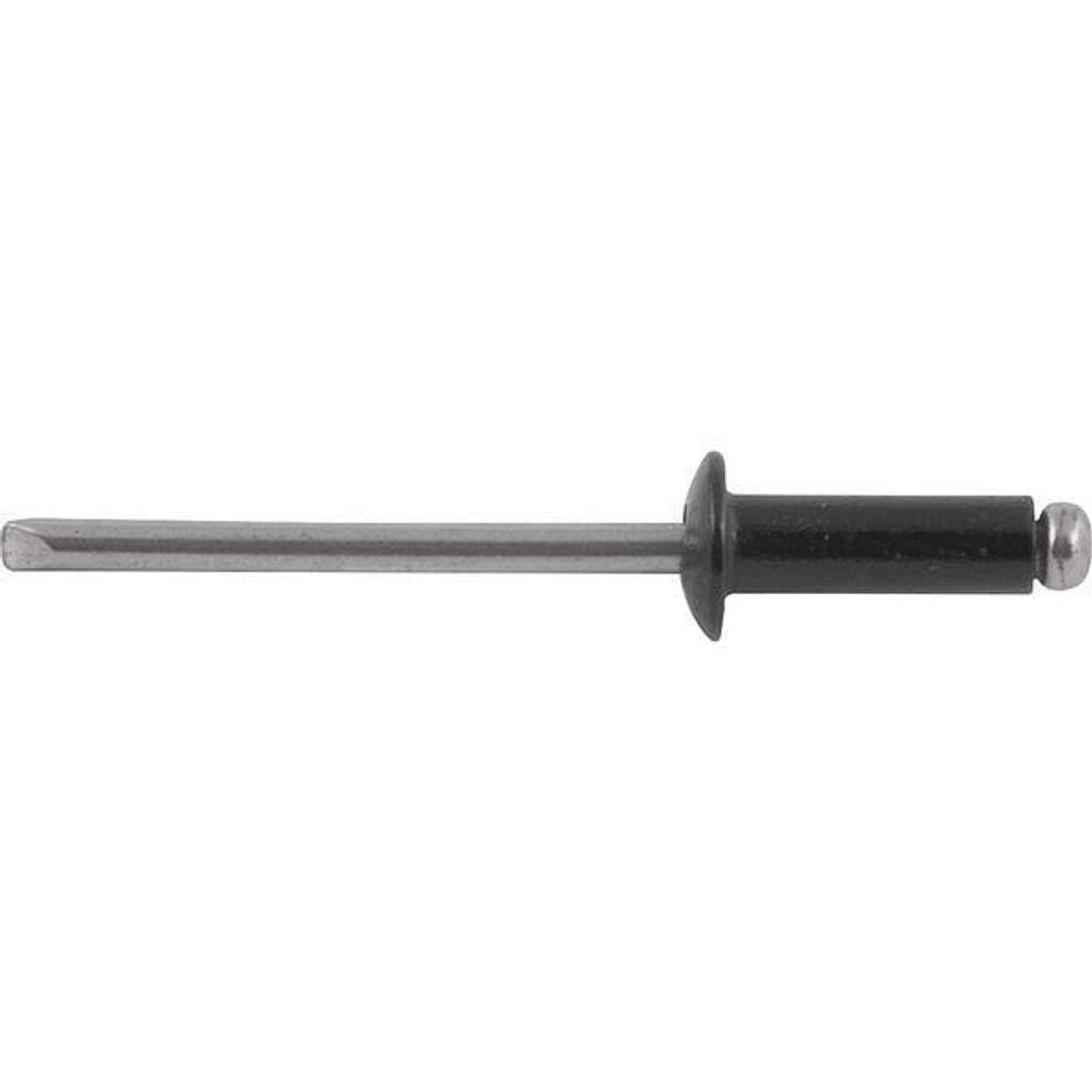 Rebite Alumínio Preto 3,2X19Mm 319 Com 1000 Peças - Vonder