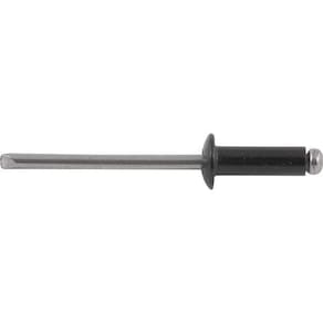 Rebite Alumínio Preto 3,2X19Mm 319 Com 1000 Peças - Vonder