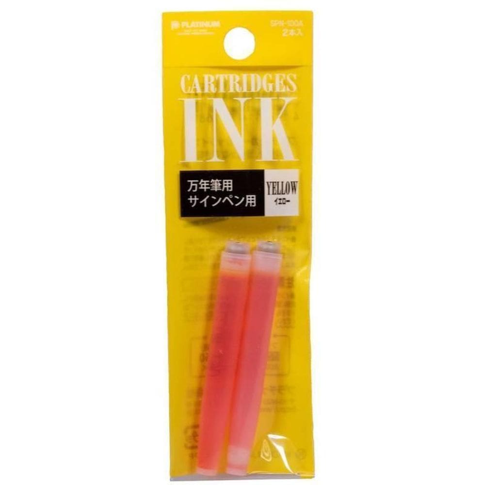Cartucho De Tinta Platinum Amarelo Com 2