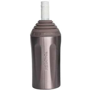 Porta Garrafa Térmico para Vinho em Aço Inoxidável, Gold, TOADFISH TFWINECHILLER P, Rosa