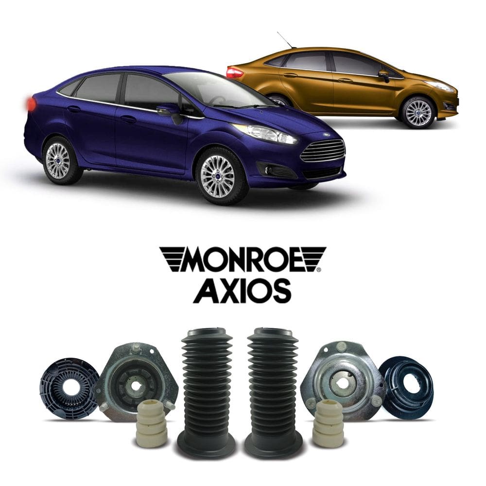 2 Kit Batente Dianteiro Fiesta Sedan 18