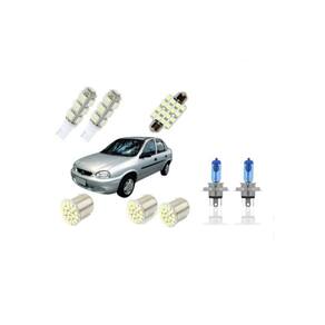 Kit Farol Led Blue Lion Corsa Classic Sedan 02-03