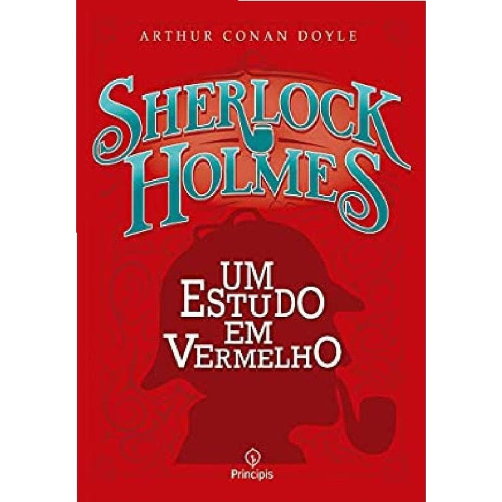 Livro Sherloock Holmes - Um Estudo Em Vermelho