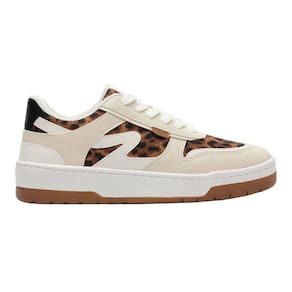 Tênis Anacapri Street Recortes Emilie Animal Print