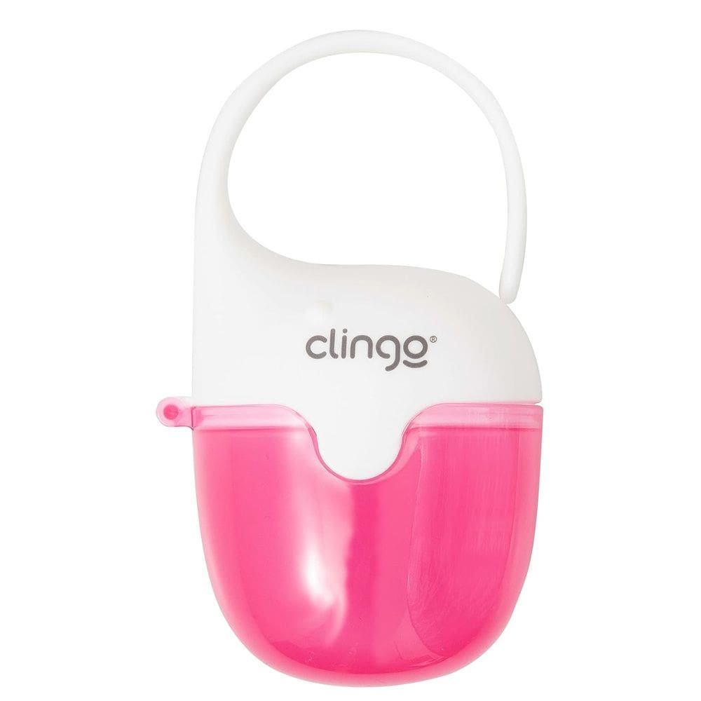 Porta Chupetas Baleia Rosa Clingo