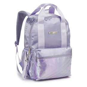 Mochila Escolar Feminina Juvenil 16 Grande Shine Cetim 100%