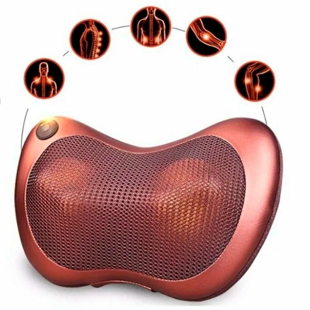 Travesseiro Massageador Relaxante Alívio Total De Tensão