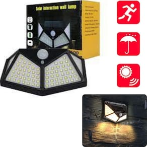 Luz Solar Externa Fácil Instalação Ideal Para Segurança