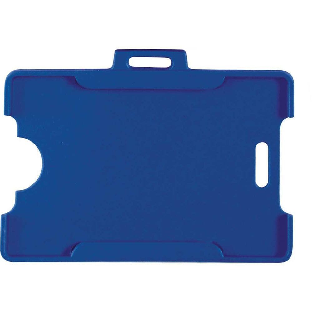 Kit Protetor Para Crachá Plástico Azul 54X86Mm Caixa Com 50