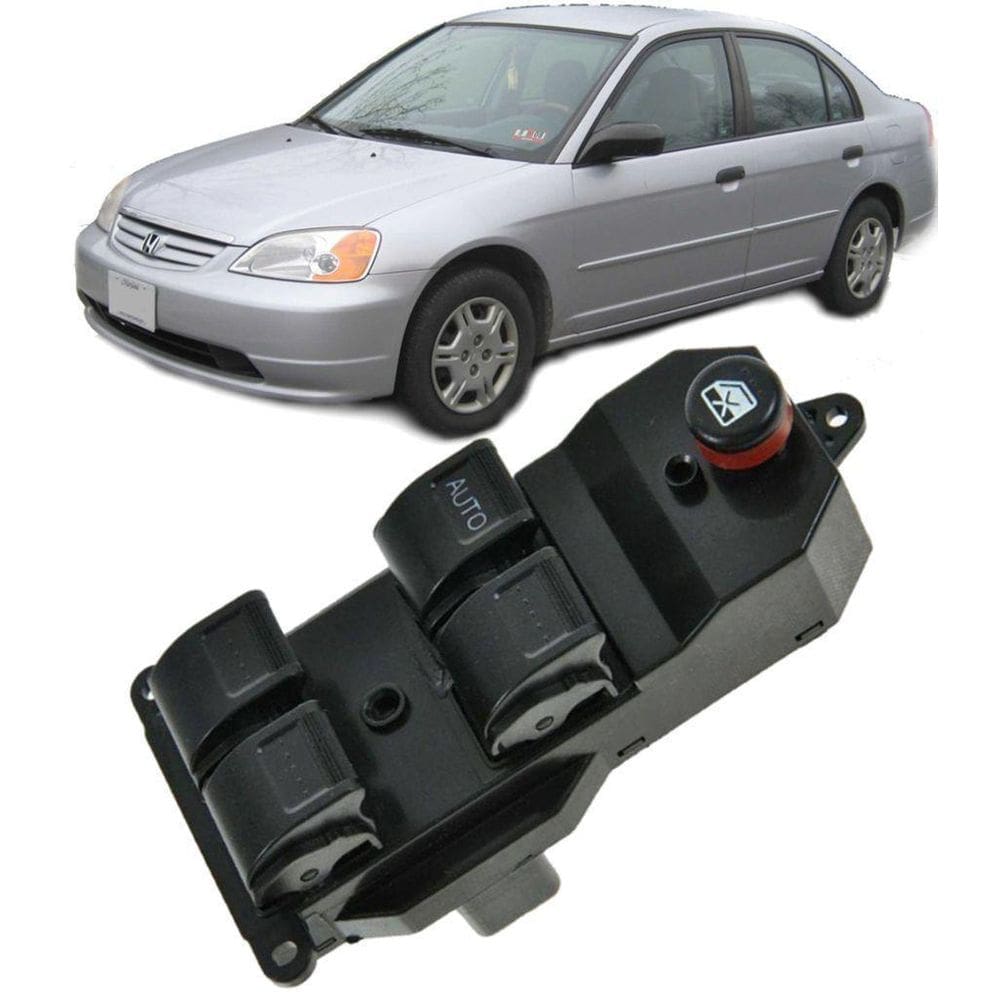 Botao Interruptor Vidro Eletrico Civic 2001 2005 2002 2006