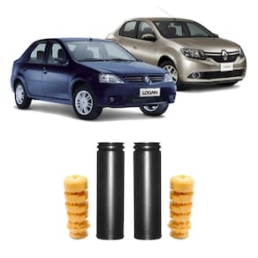 2 Kit Batente Coifa Traseiro Renault Logan 2008 2009 2010 11