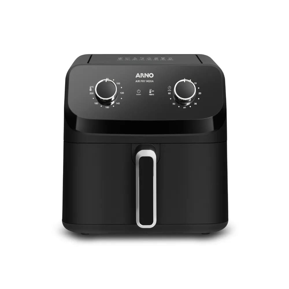 Fritadeira AIR FRYER ARNO 7,5L 1700W - AFM7 - 1510002778  Preto  110 VOLTS