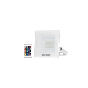 Refletor Taschibra TR LED Slim RGB 20W Branco Bivolt