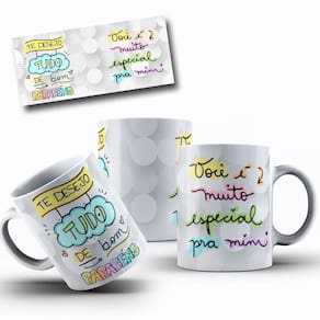 Caneca de Porcelana Aniversário  – Presente Criativo e Divertido