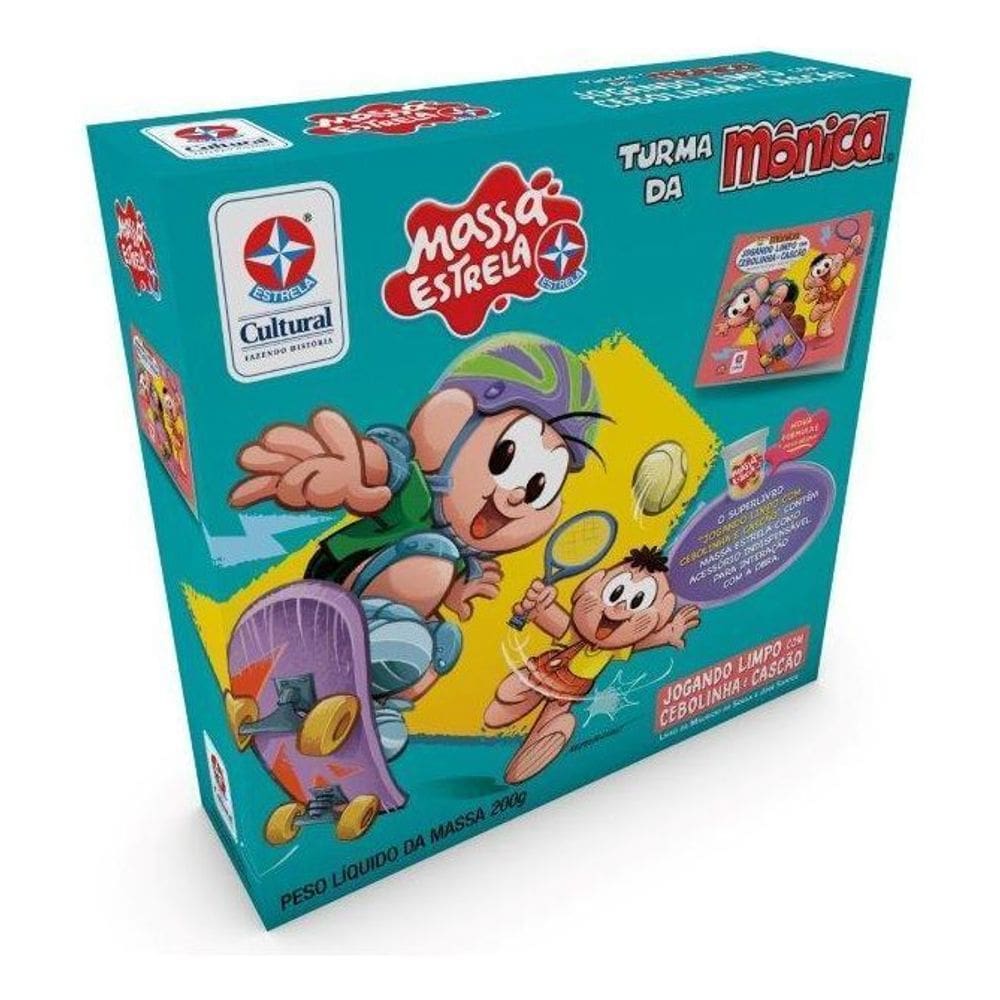 Massa Estrela - Turma da Mônica - Jogando Limpo Com Cebolinha e Cascão
