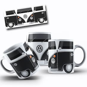 Caneca Kombi Clássica – Ideal para Amantes de Carros Antigos