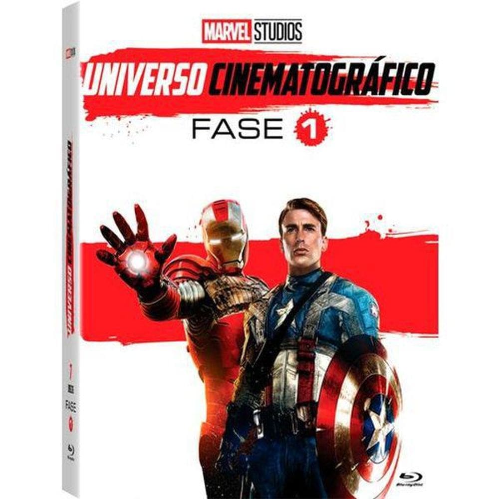 Dvd Box - Marvel Universo Cinimatografico: Fase 1