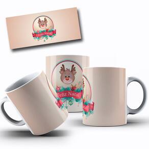 Caneca Natalina com Estampa Fofa | Presente Perfeito de Fim de Ano