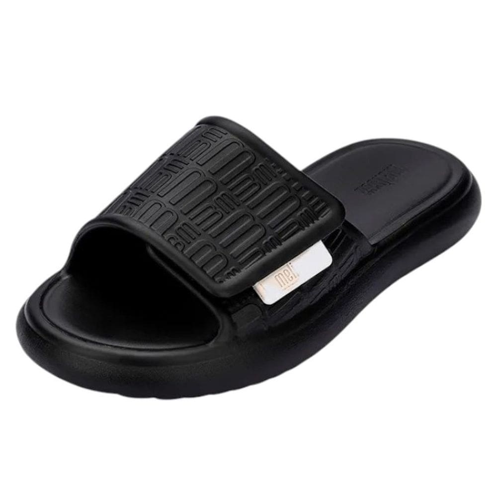 Chinelo Feminino Conforto Ajustavel Slide Free Fuzzy Melissa