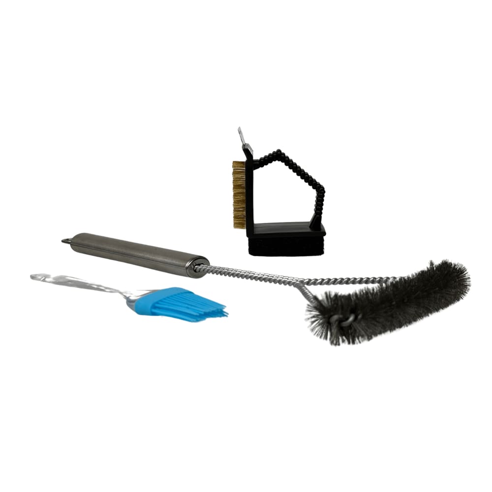 Kit de Limpeza Churrasqueira Broiler - Escovas e Ferramentas