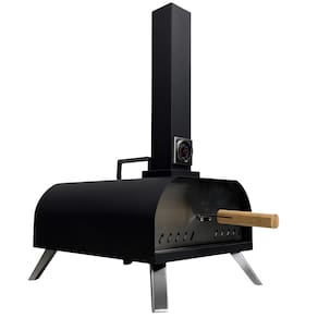 Forno a Carvão para Pizza Broiler B com Chaminé e Termômetro