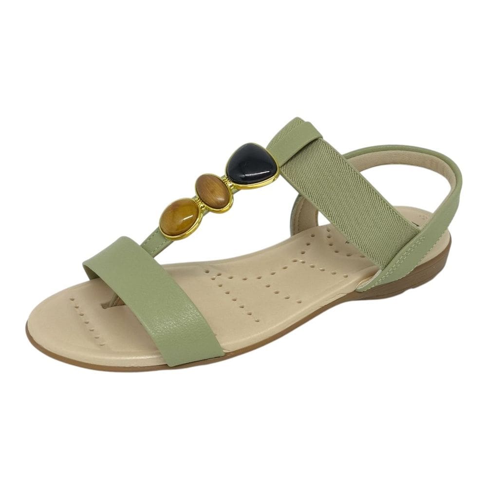 Sandália Rasteirinha Feminina Super Conforto Pedraria Modare