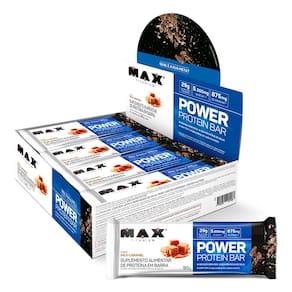 Power Protein Bar Max Titanium (720g) Milk Caramel