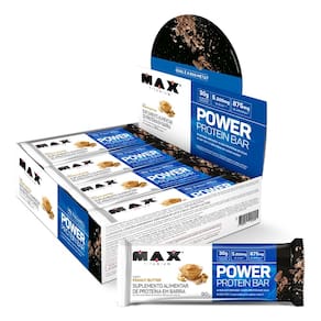 Power Protein Bar Max Titanium (720g) Peanut Butter