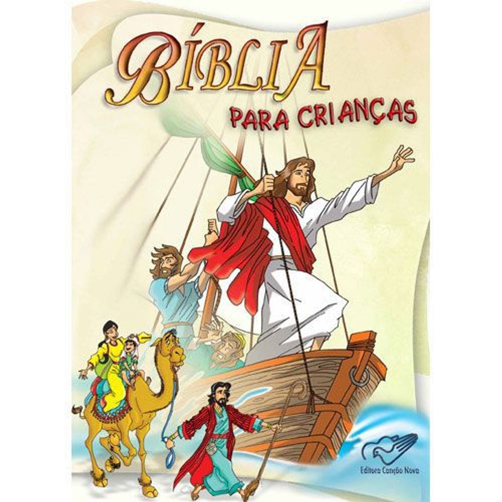 Biblia Infantil Para Crianças Ilustrada Cancao Nova