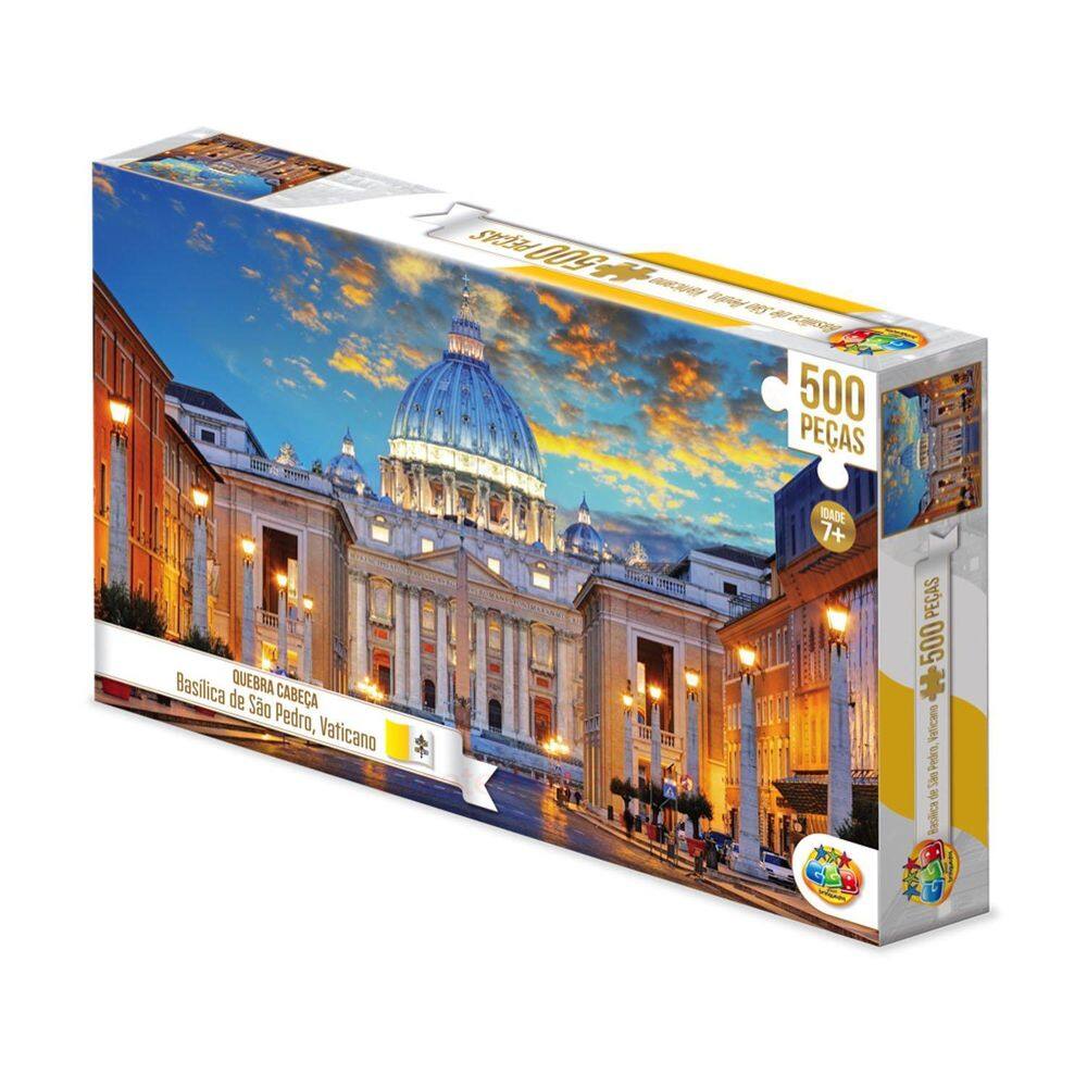 Quebra Cabeça 500 Peças - Basílica De São Pedro, Vaticano