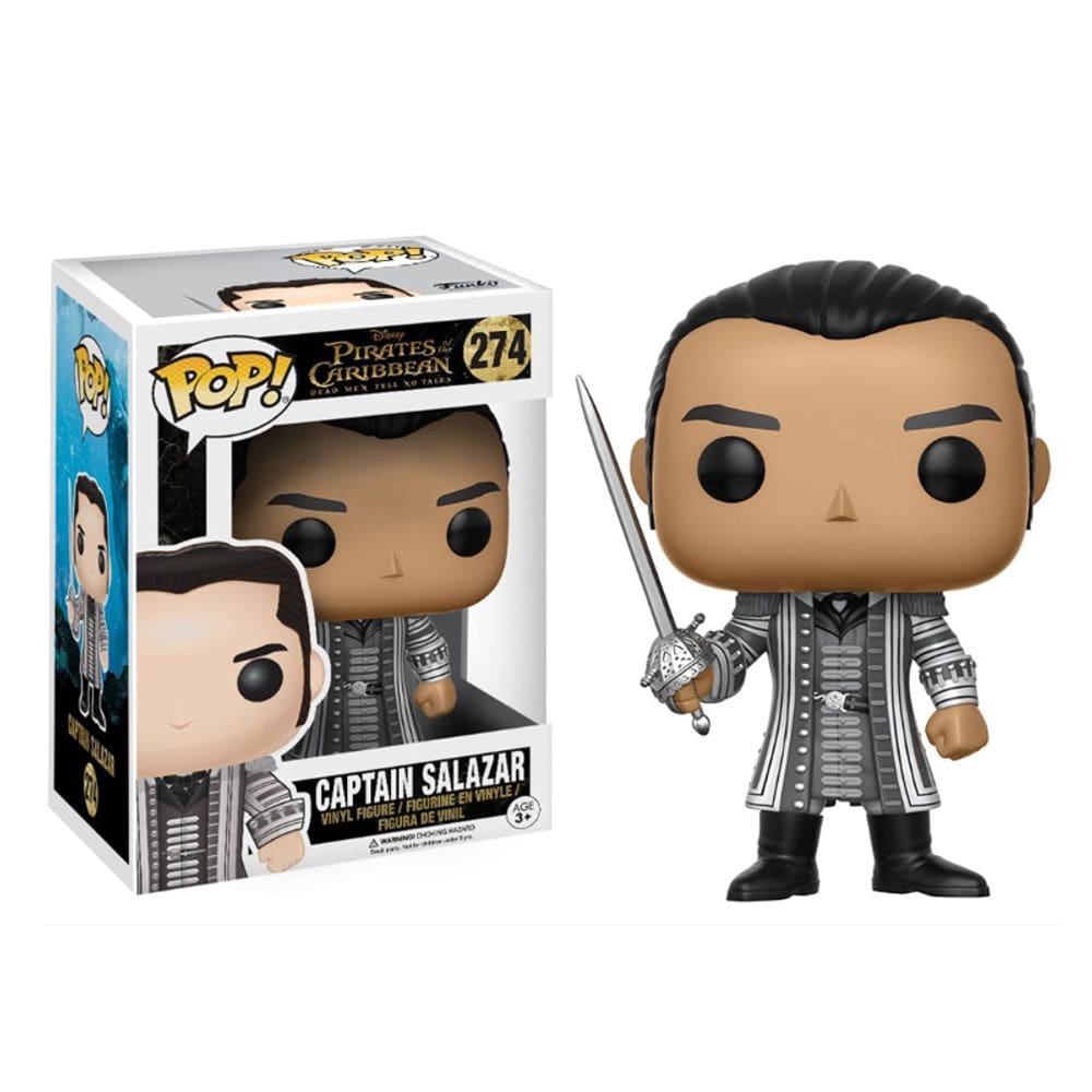 Funko Pop Piratas Do Caribe Capitão Salazar #274