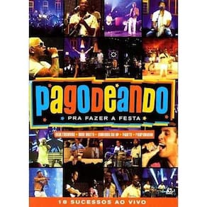 Dvd Pagodeando - Pra Fazer A Festa Vários Interpretes
