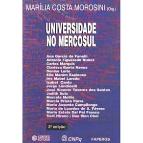 Livro Universidade No Mercosul
