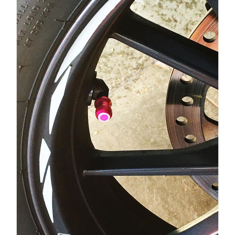 Tampa Da Válvula Pneu 2Un - Dourado