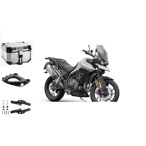 Kit Bau Givi Obkn42A Aluminio+Suporte Givi Sr6415 P Tiger900