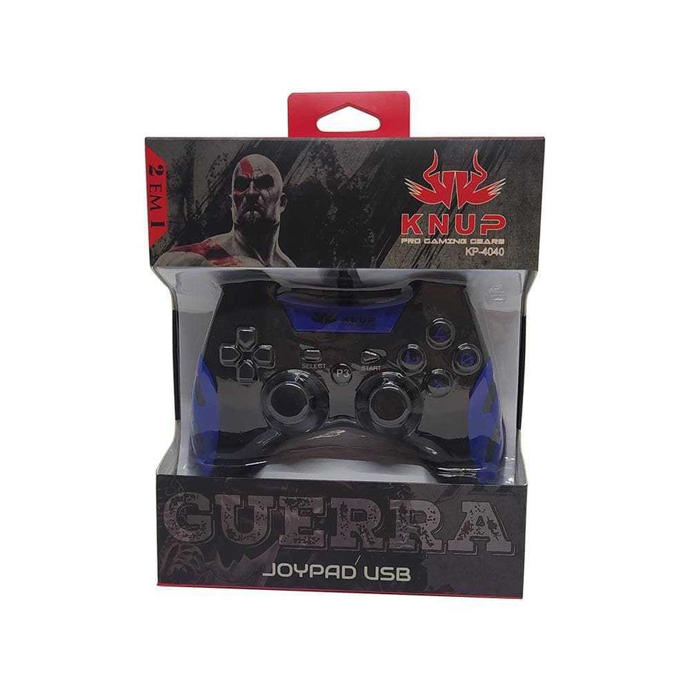 Manete Ps3 Usb Kp-4040 Knup Guerra